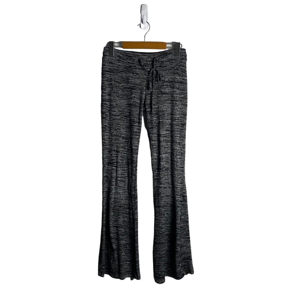 Aerie Women's Black Marled Soft and Cozy Lounge Pants